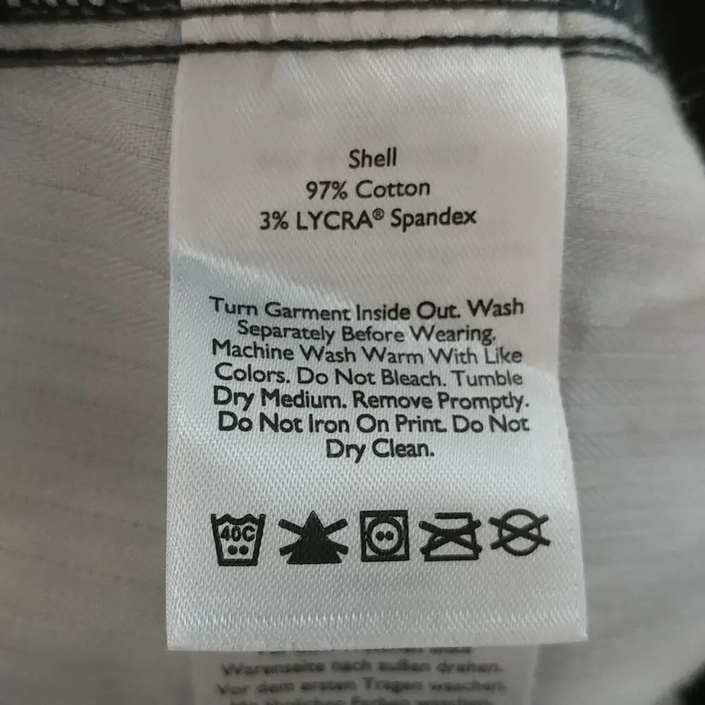 Eddie Bauer Legendwash Slightly Curvy Shorts Gray Size 10 - Picture 6 of 6